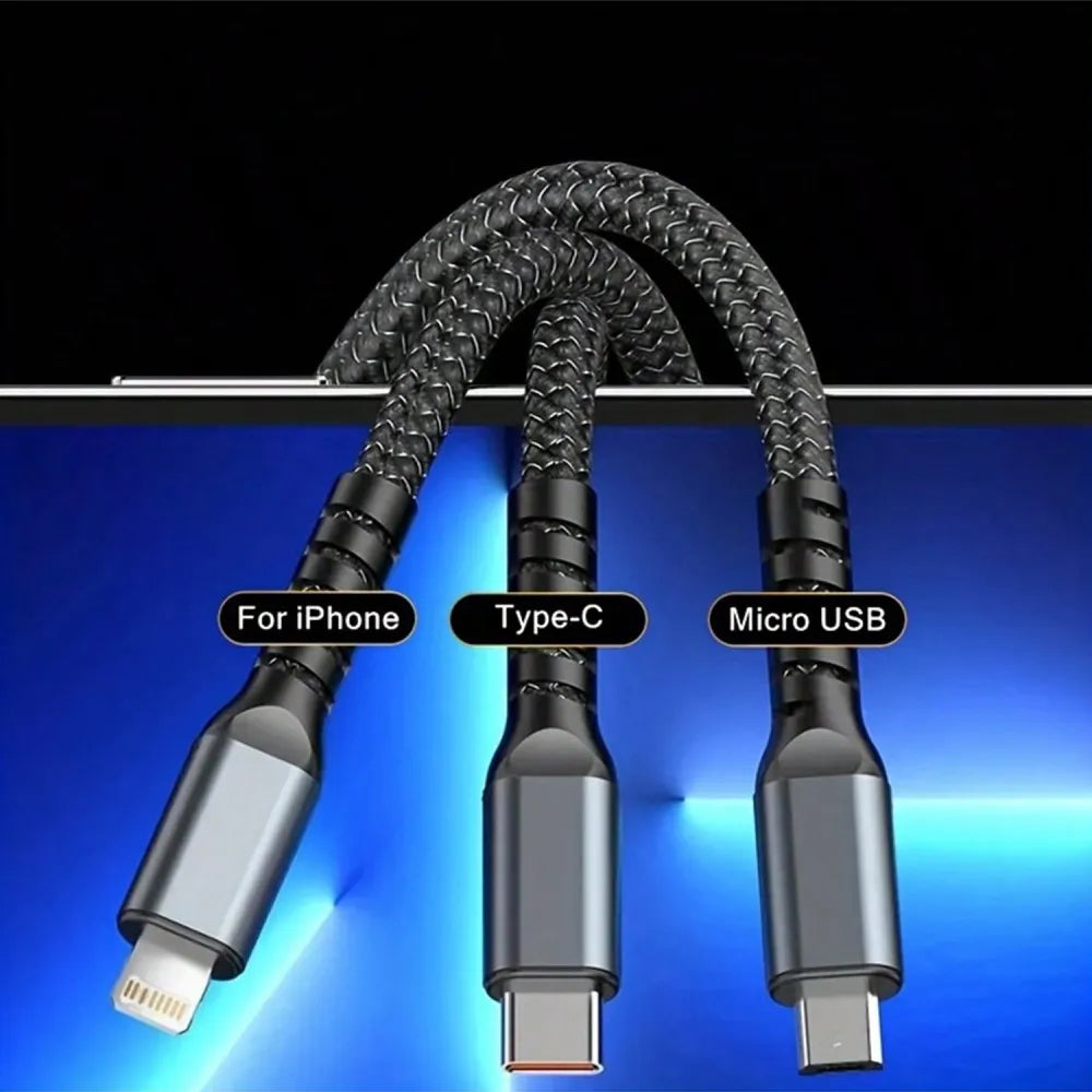 3-in-1 fast charging cable - electronics