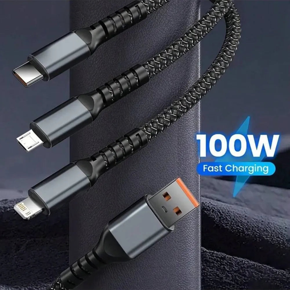 3-in-1 fast charging cable - electronics
