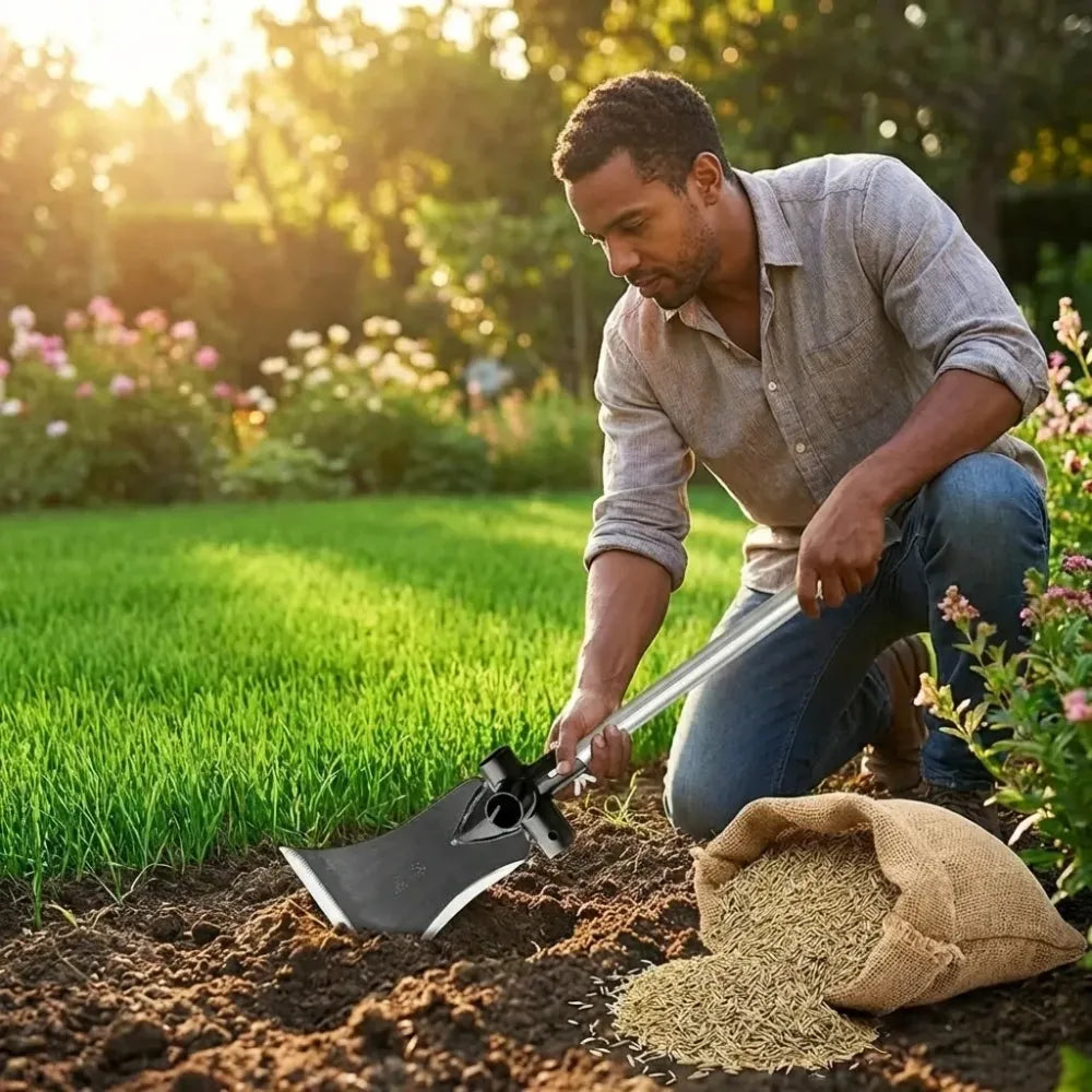 3-in-1 garden shovel