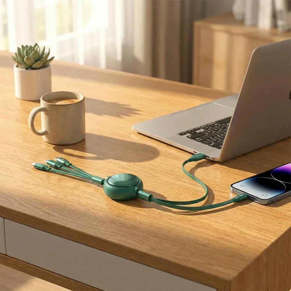 3 in 1 multi charging cable