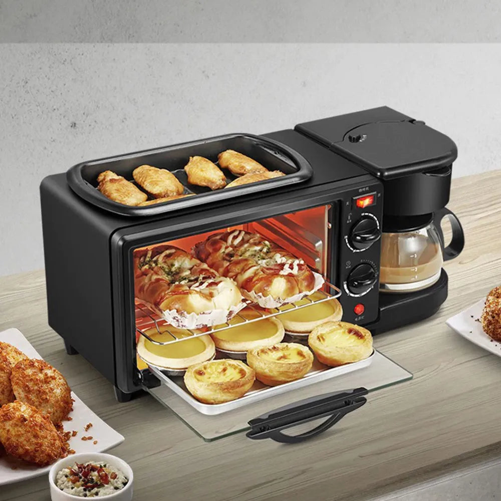 3-in-1 portable breakfast maker - home & kitchen
