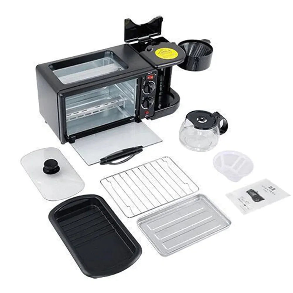 3-in-1 portable breakfast maker - home & kitchen