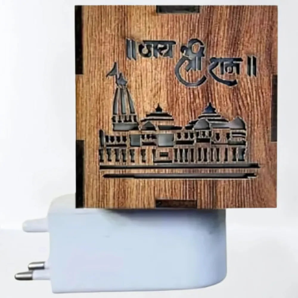 3-in-1 ram mandir aroma burner & night lamp