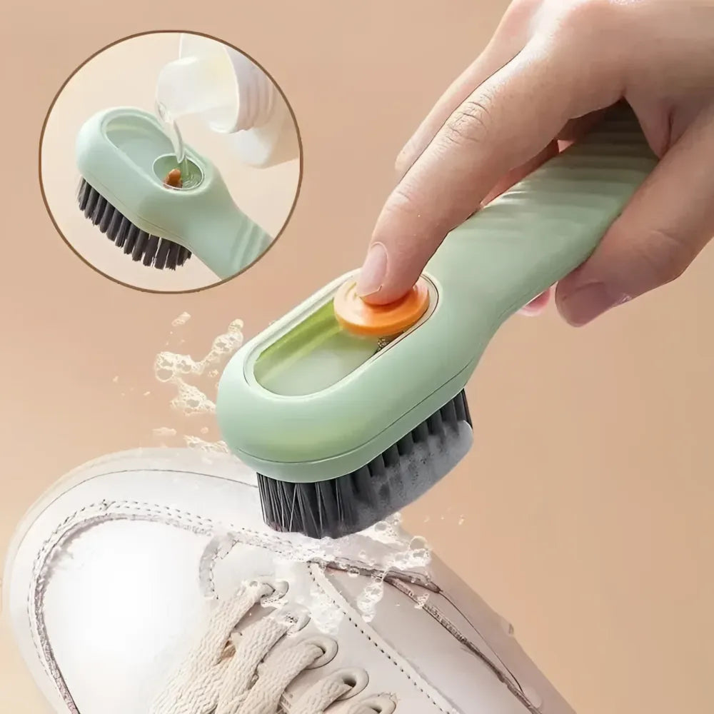 3-in-1 shoe care brush
