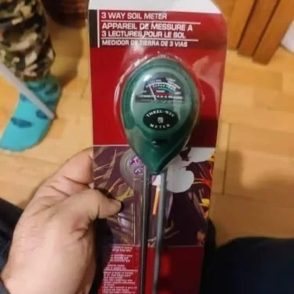 3-in-1 soil tester