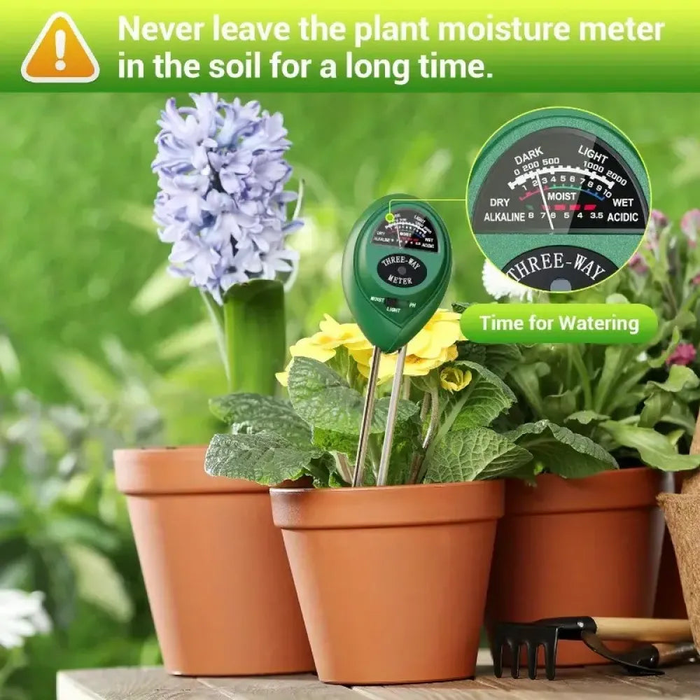 3-in-1 soil tester