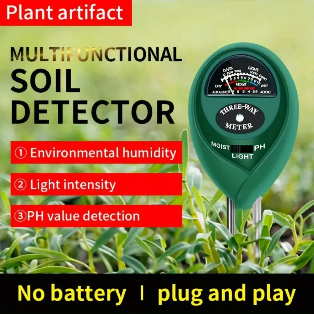 3-in-1 soil tester
