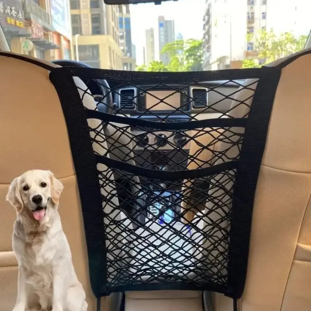 3-layer car mesh organizer