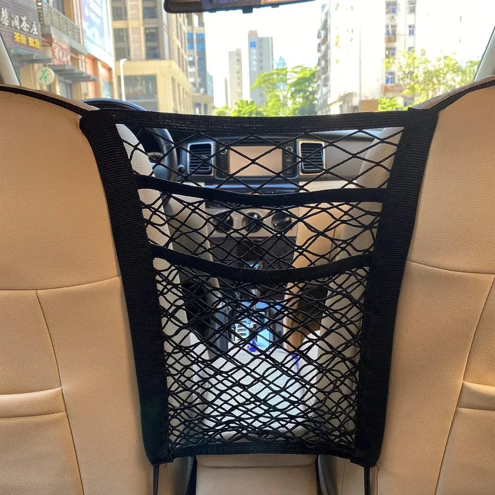 3-layer car mesh organizer