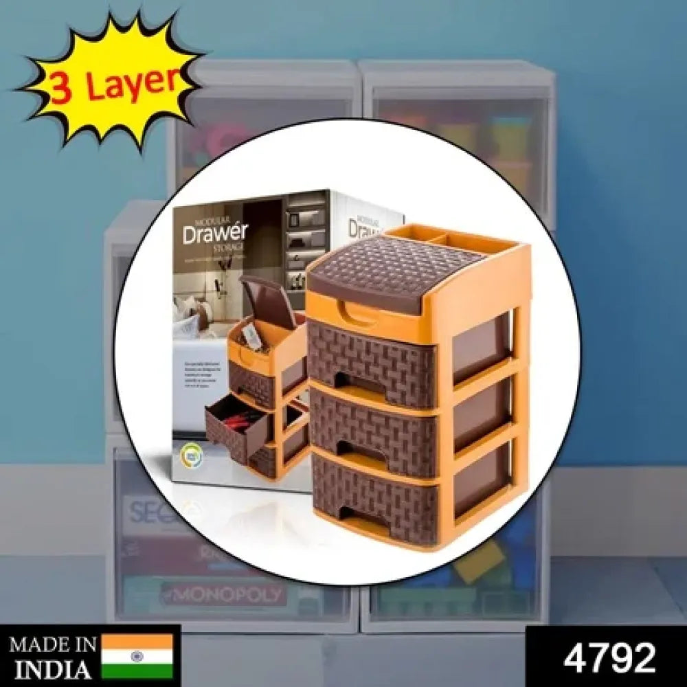 3-layer mini drawer organizer - home improvement