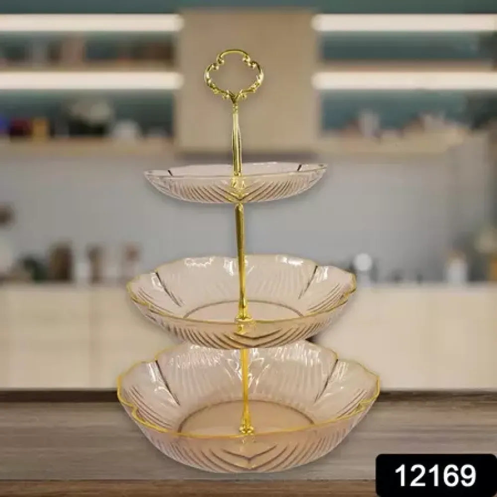 3-layer snack rack stand - home & kitchen