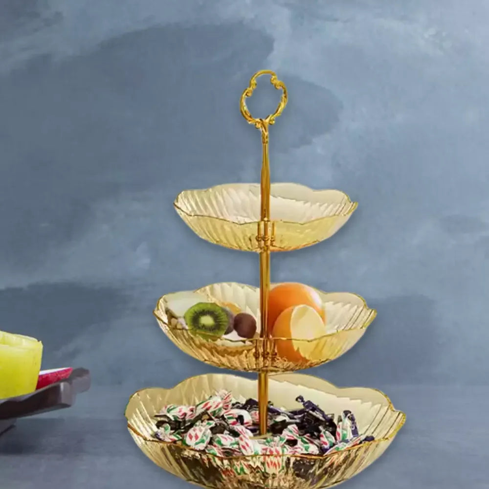 3-layer snack rack stand - home & kitchen