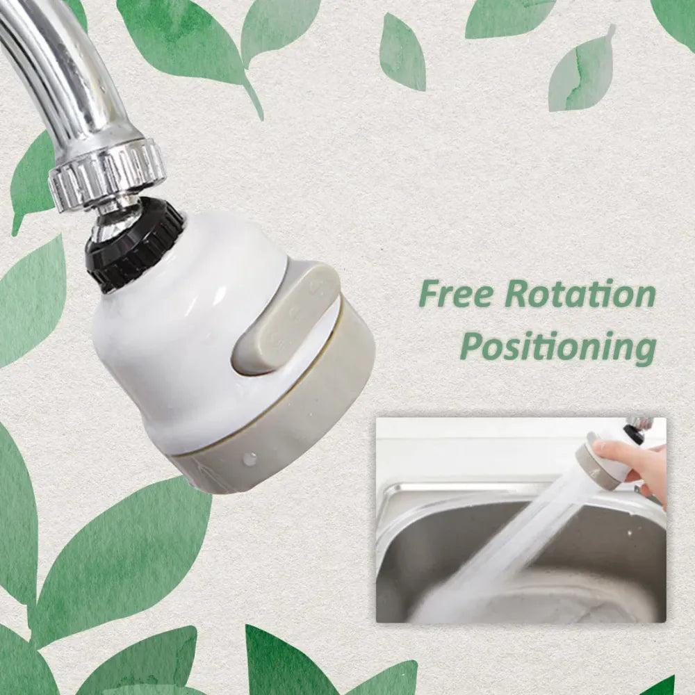 3-mode water saving faucet nozzle - home improvement