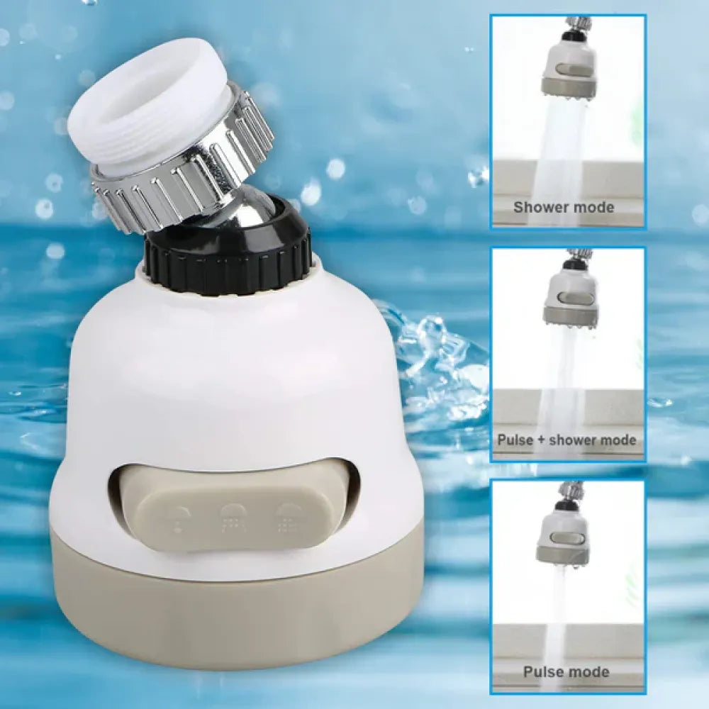 3-mode water saving faucet nozzle - home improvement