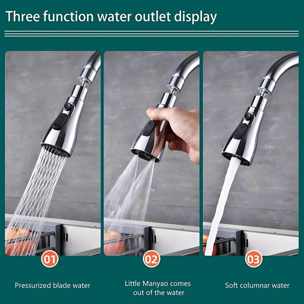 3 modes kitchen sink faucet