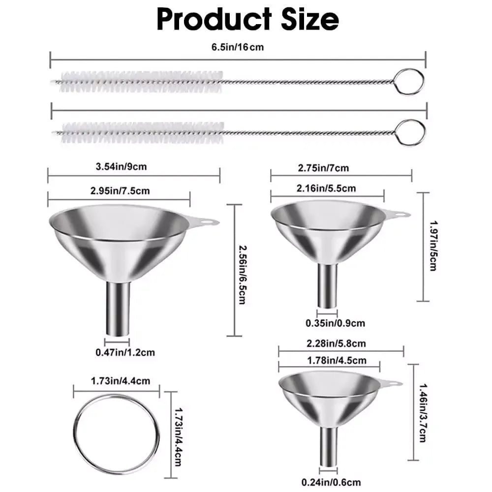 3-piece funnel kit - home essentials