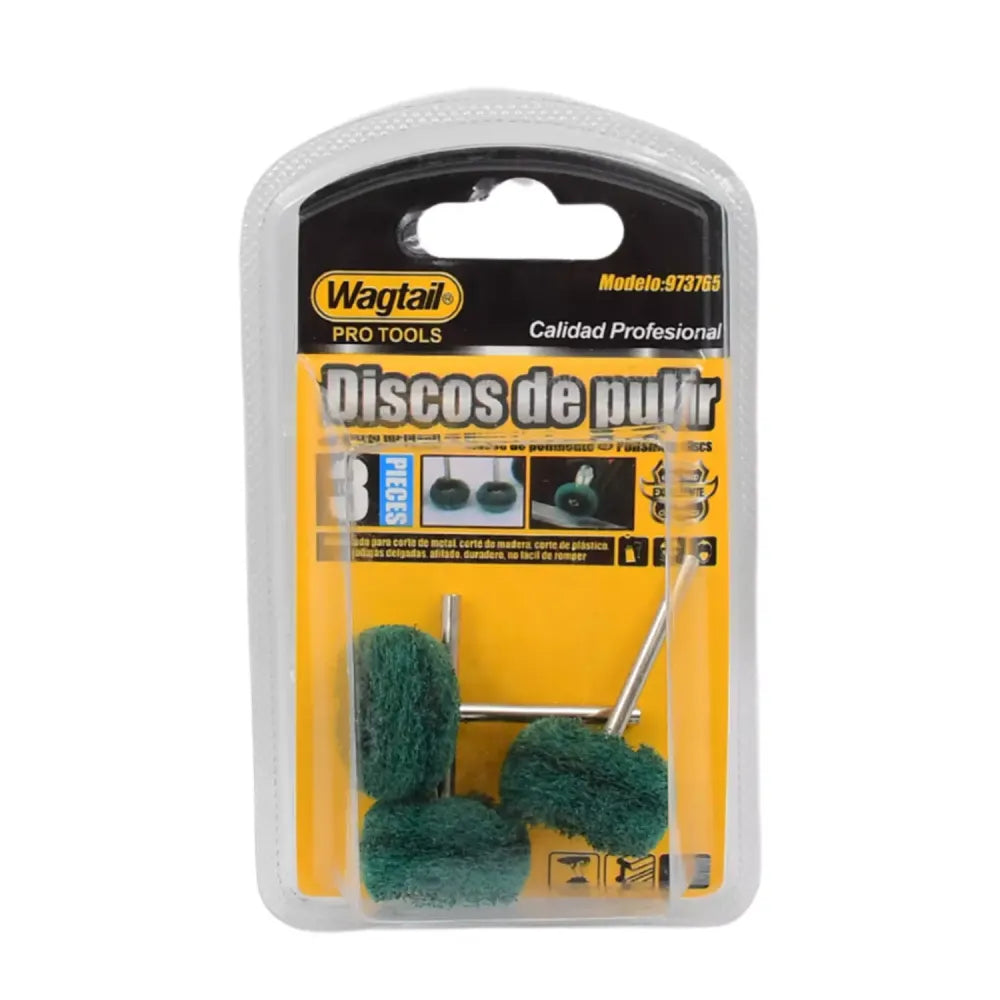 3-piece polishing wheel set - home improvement