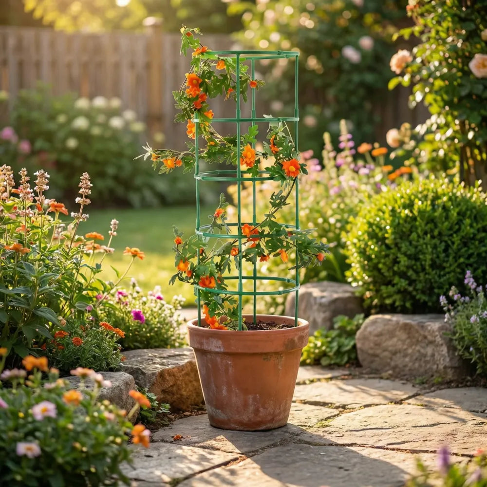3-tier heavy duty plant cage - home essentials