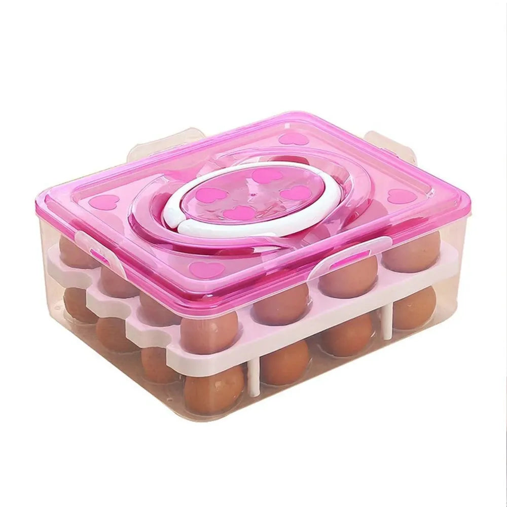 32-grid egg storage tray - home & kitchen