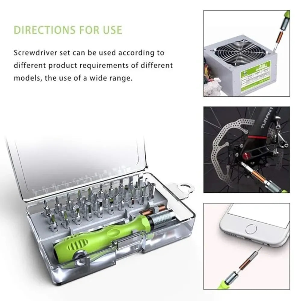 32-in-1 mini screwdriver kit