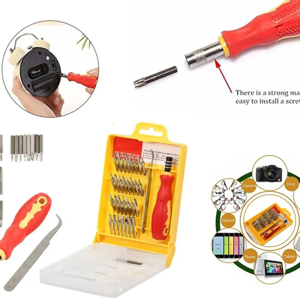 32-in-1 precision screwdriver set - hardware