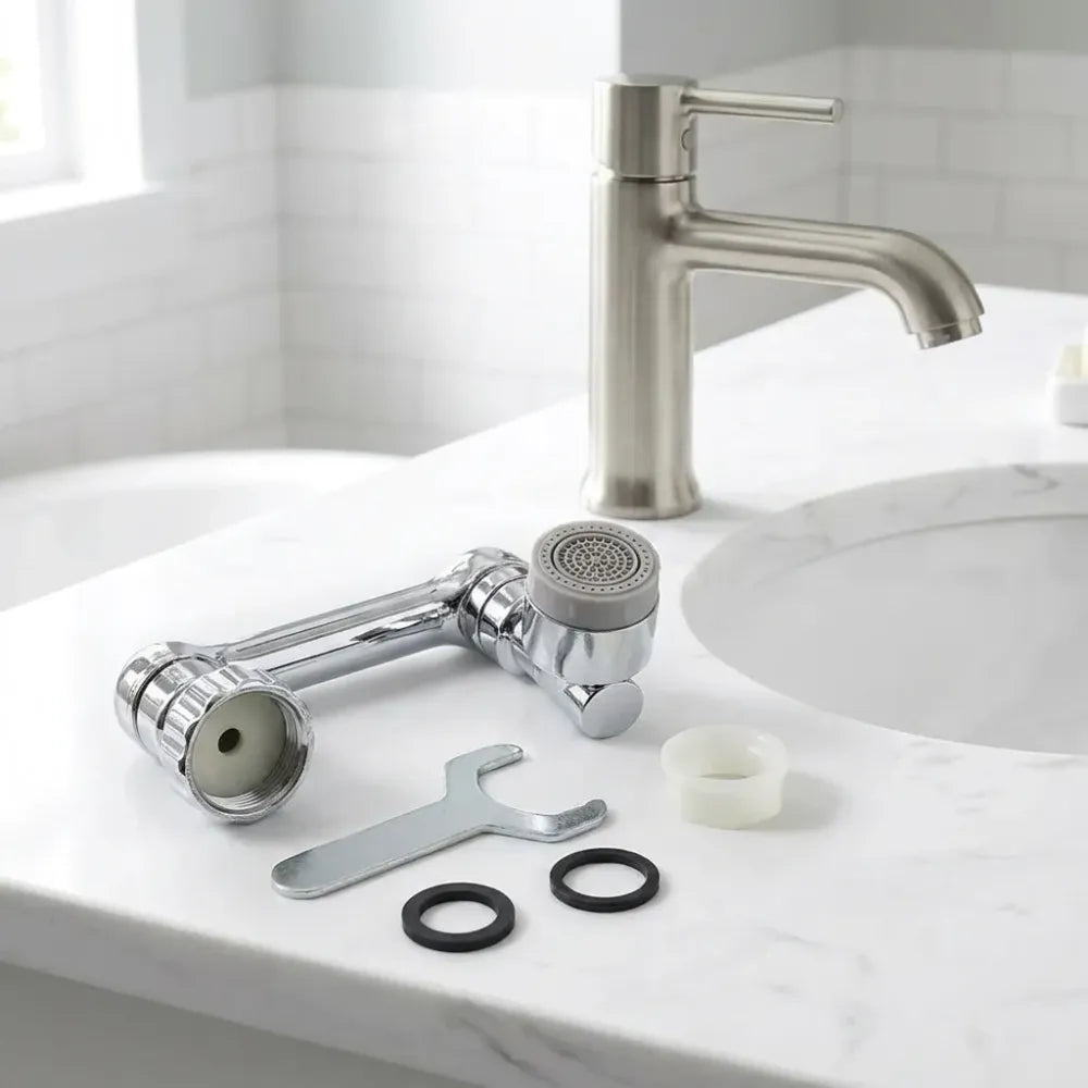 360° rotating faucet aerator - home improvement