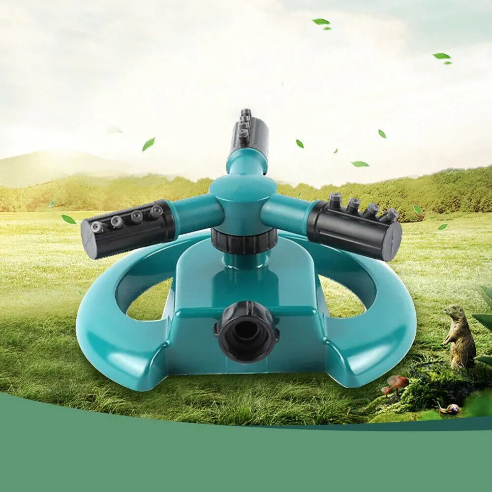 360° rotating garden sprinkler