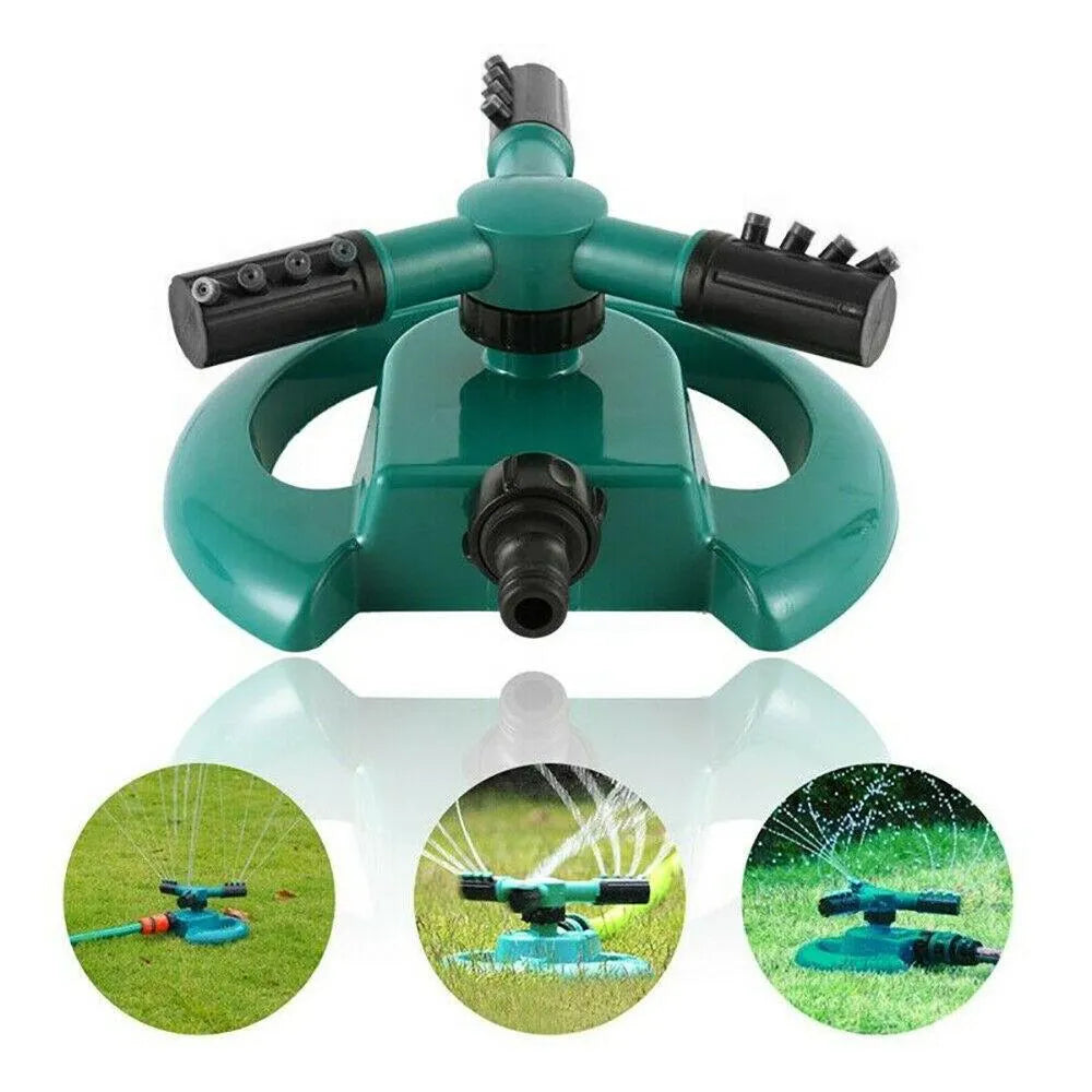 360° rotating garden sprinkler