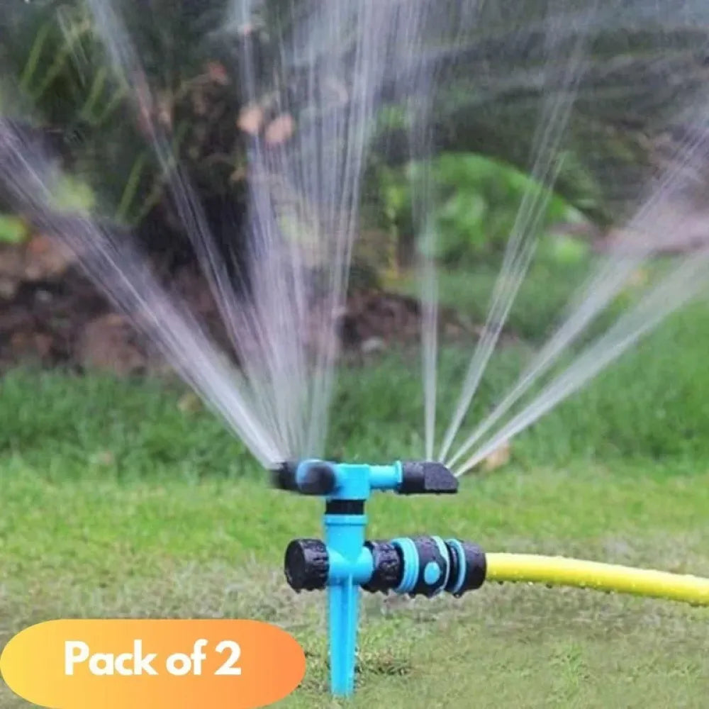 360° rotating lawn sprinklers