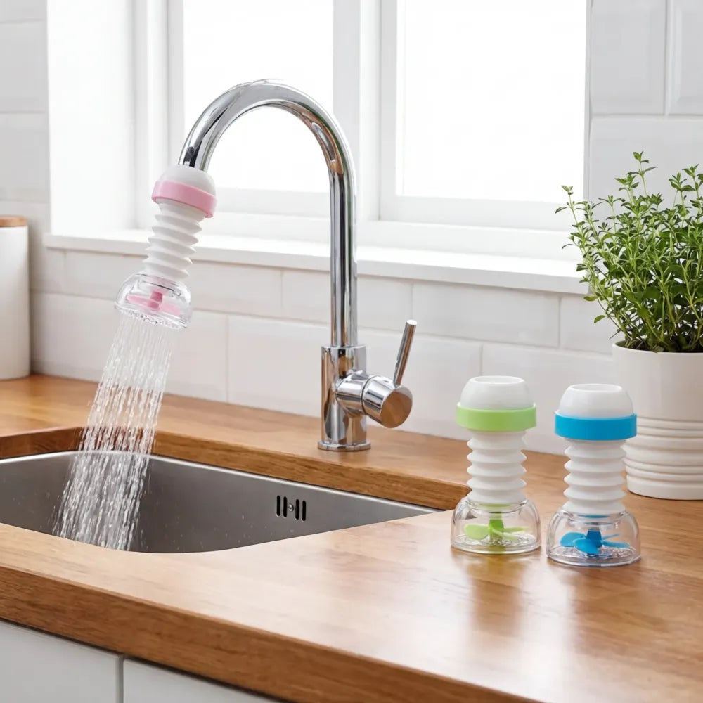 360° rotating water faucet nozzle