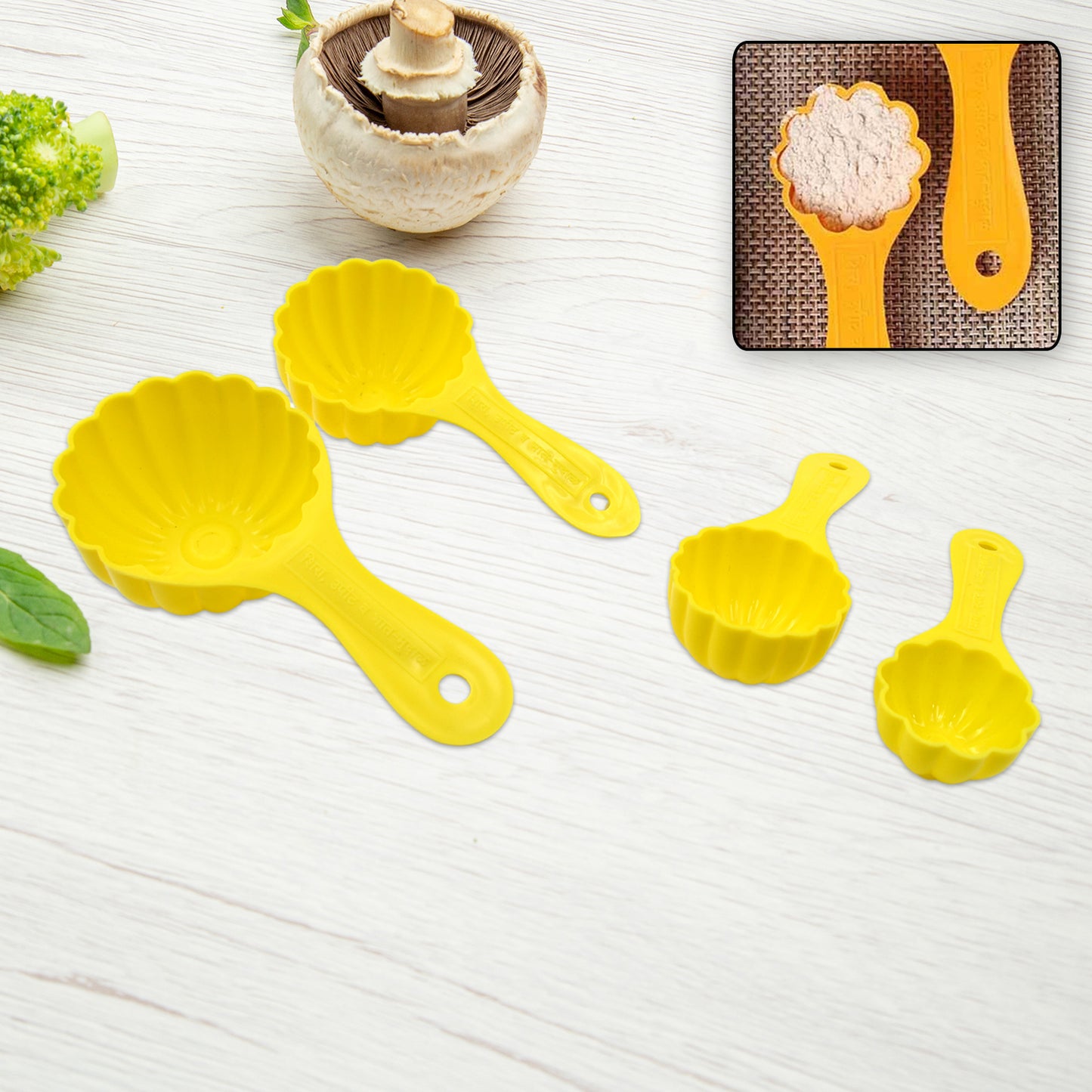 Plastic Ladoo Mould Spoon Set