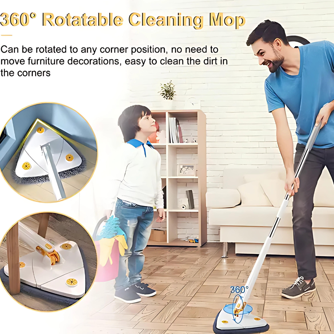 Rotatable Triangle Mop