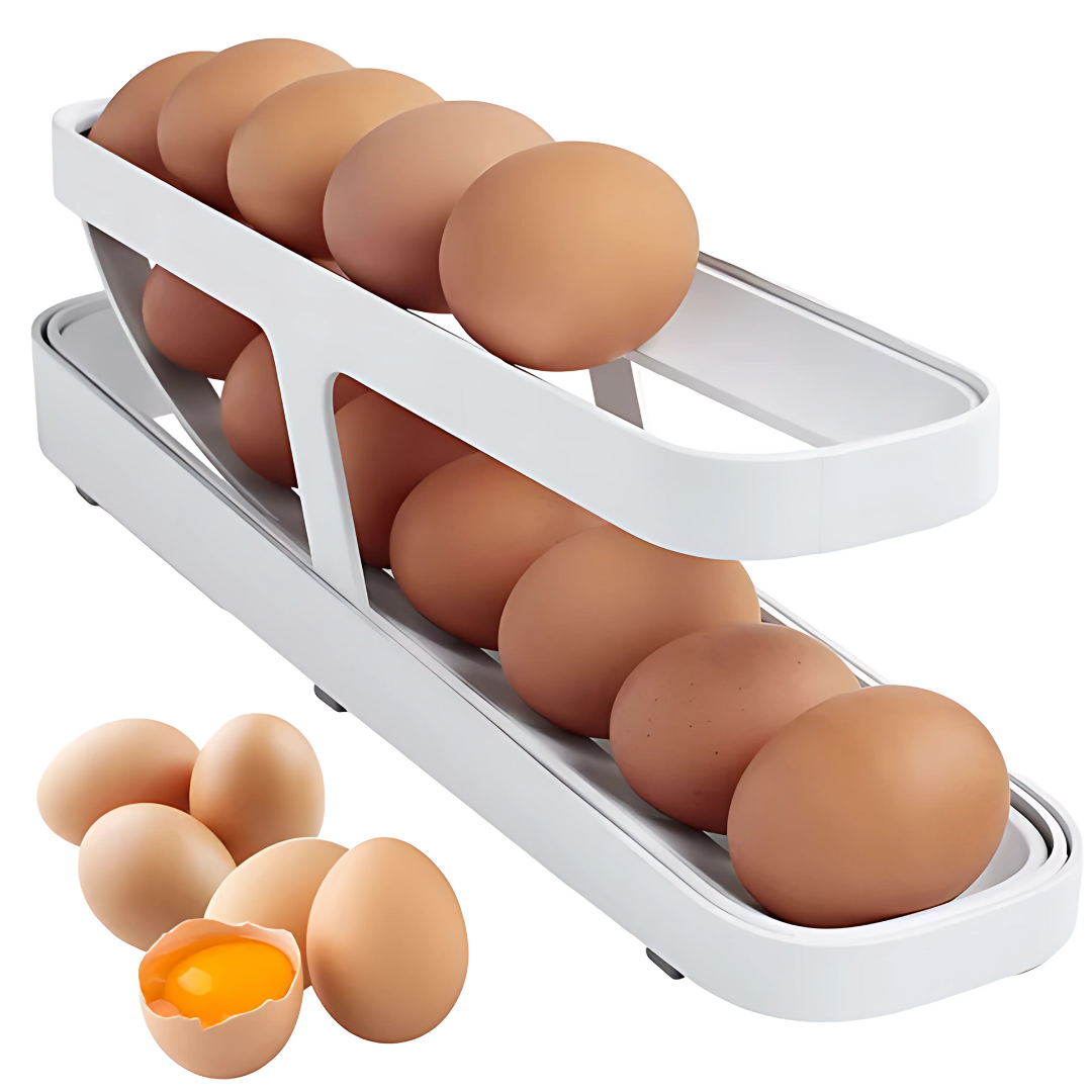 Automatically Rolling Egg Holder