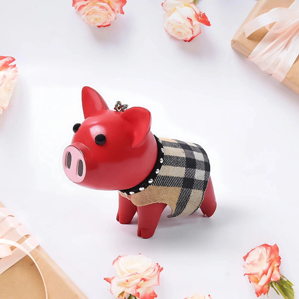 Light-Up Sound Piggy Keychain