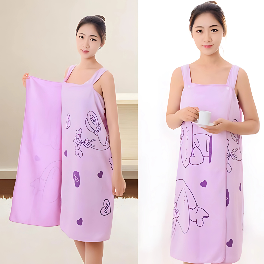 Quick-Dry Cotton Bath Towel