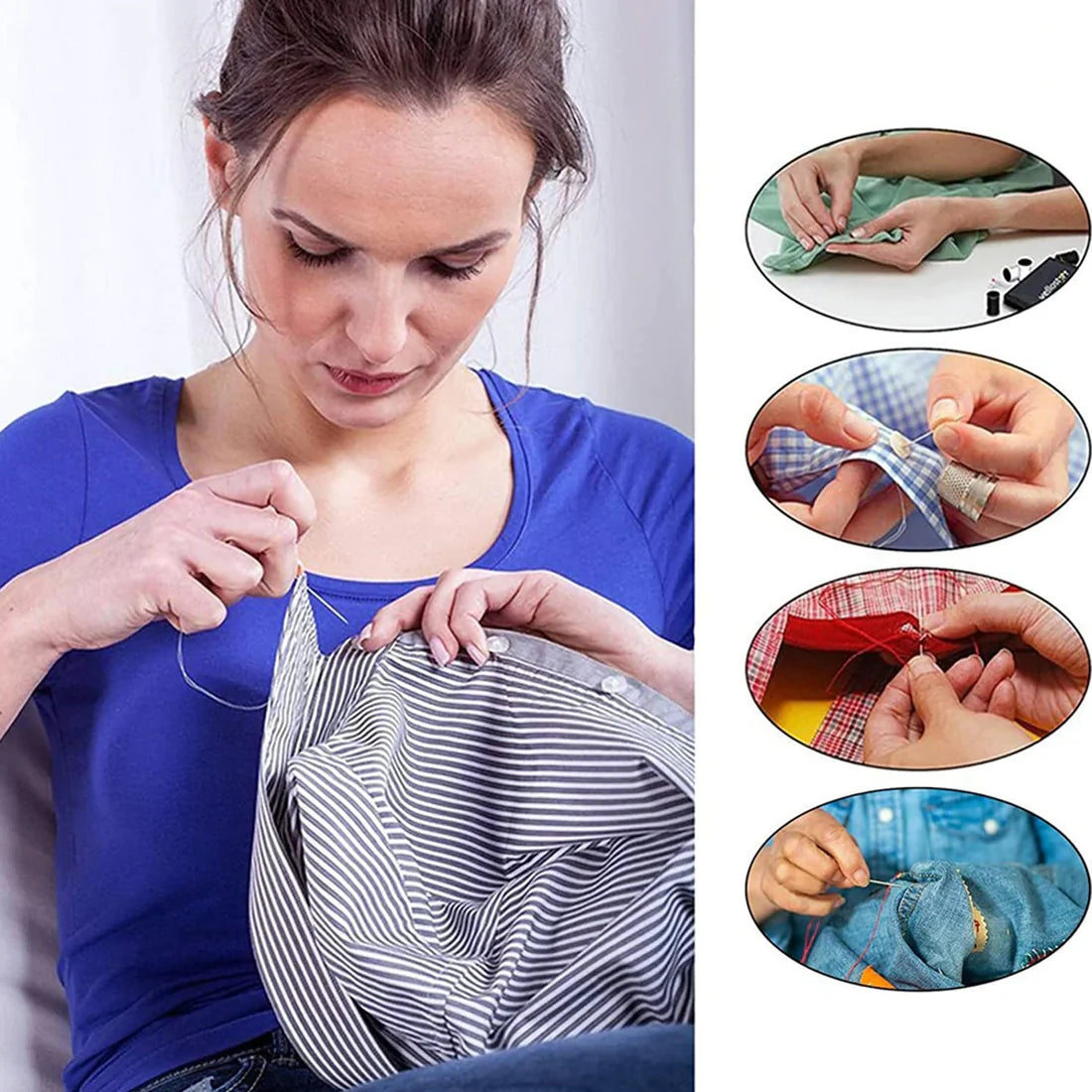 33-Piece Portable Sewing Kit