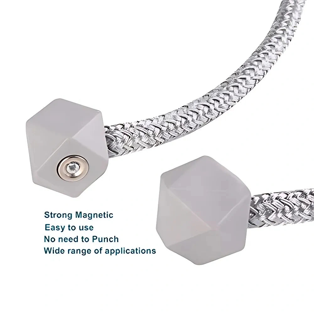 Magnetic Curtain Tiebacks Set