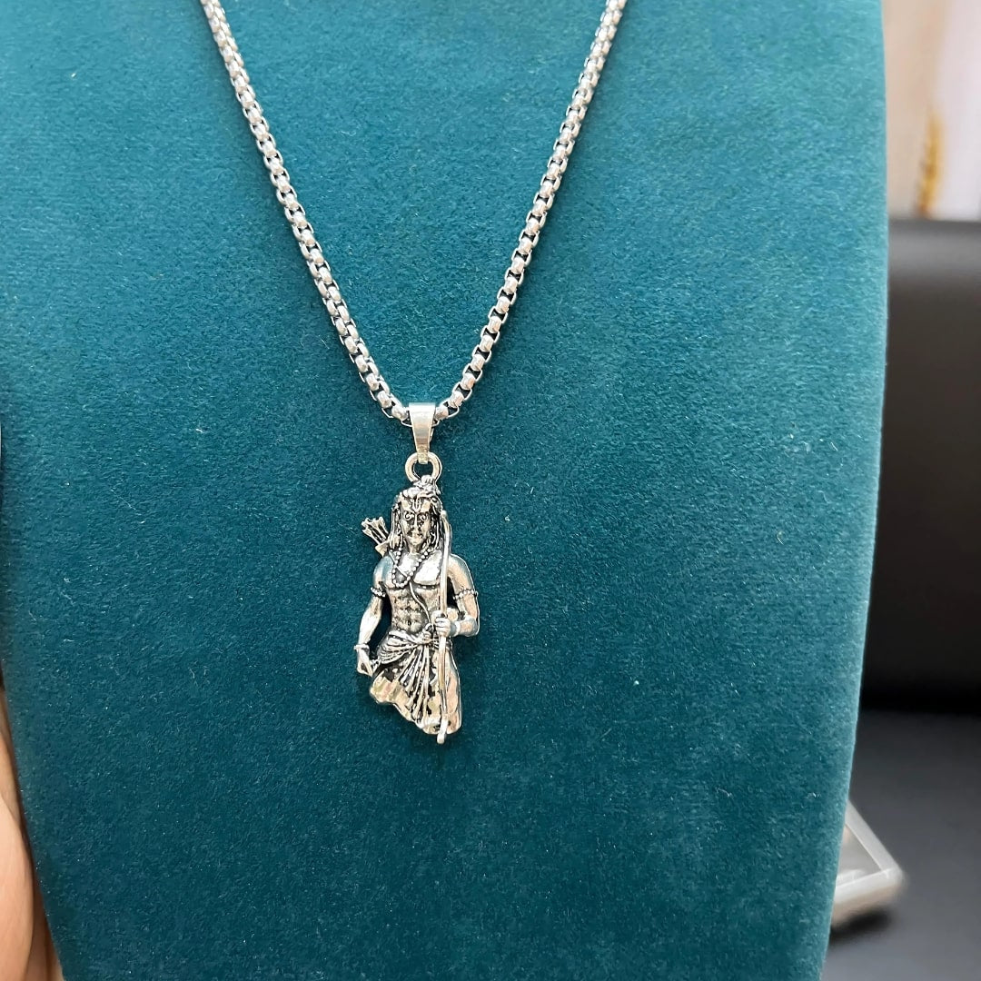 Lord Ram Pendant With Chain