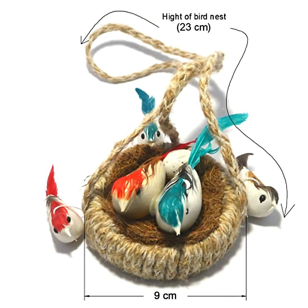 Jute Hanging Bird Nest
