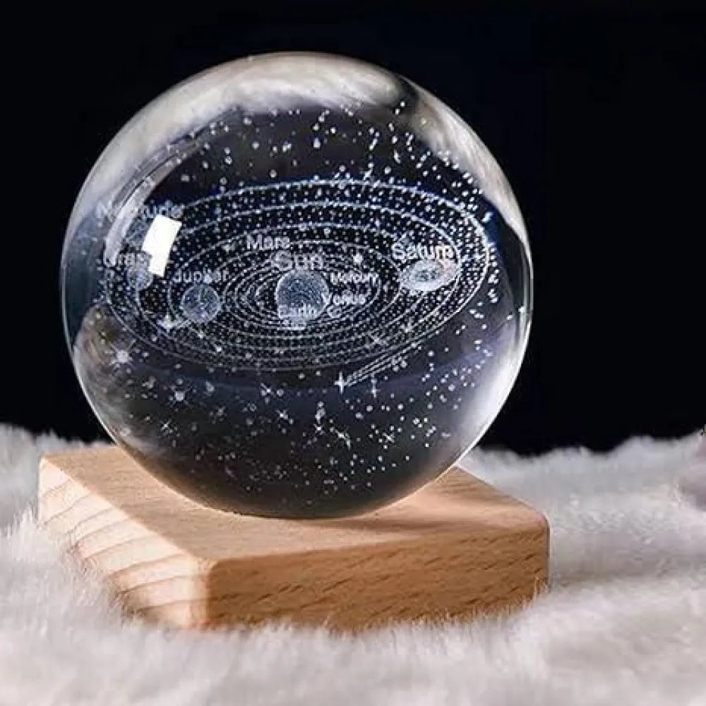 3d crystal lamp ball (assorted design)