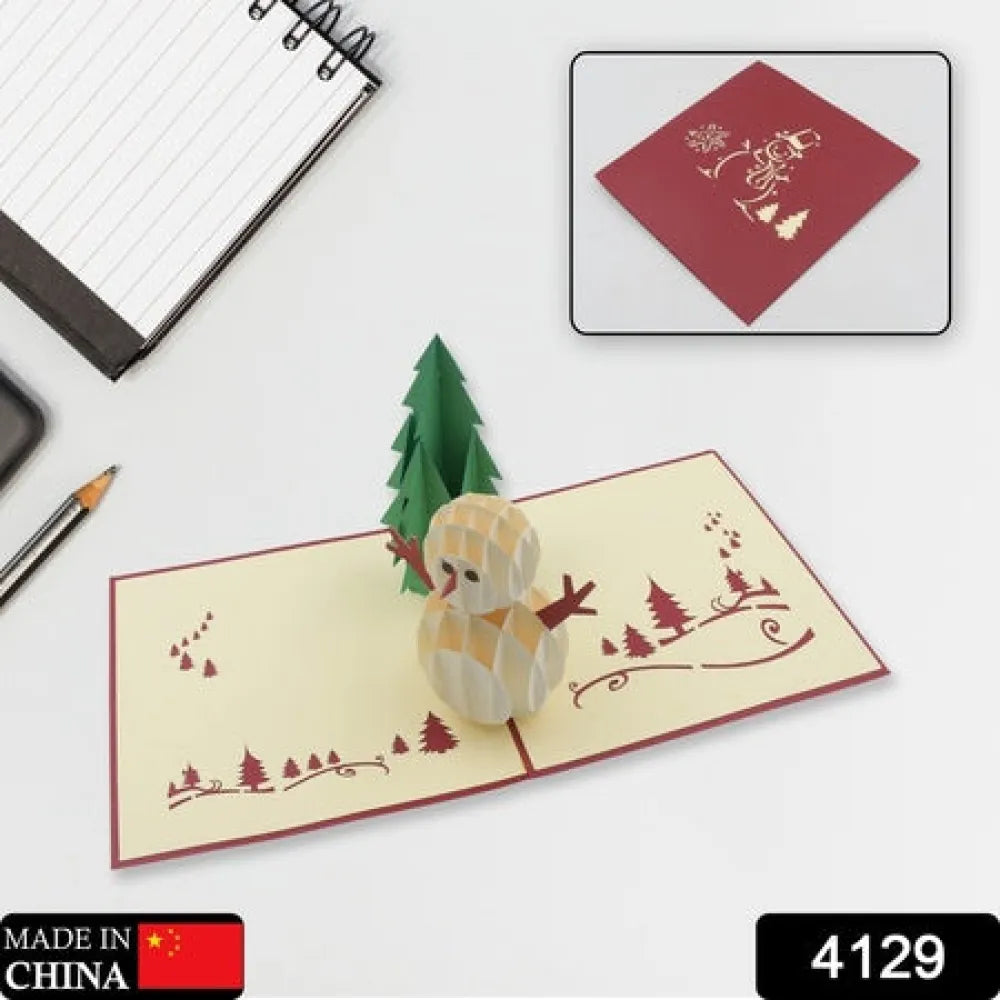 3d paper wish card high quality all design good wishing (all birthday christmas cartoon love heart card) (1 pc) - home