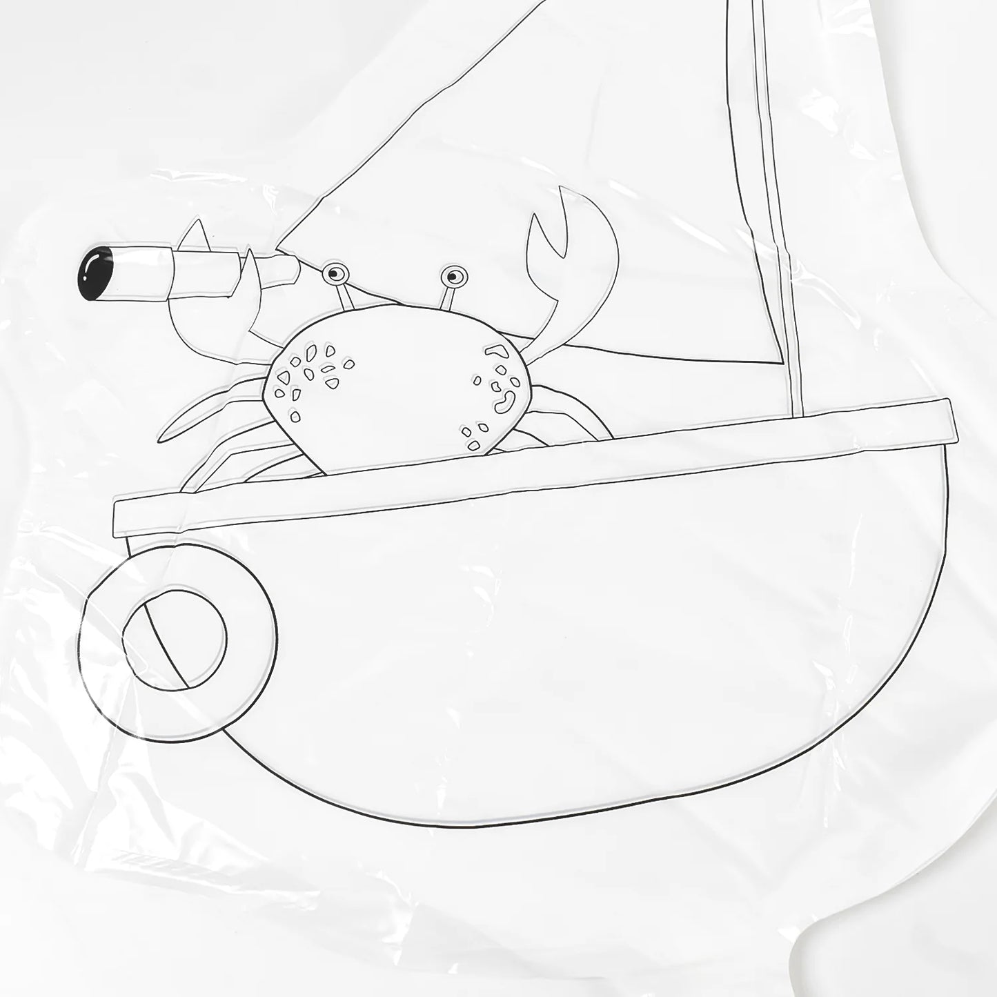 Color Your Own Inflatable Sea Animals
