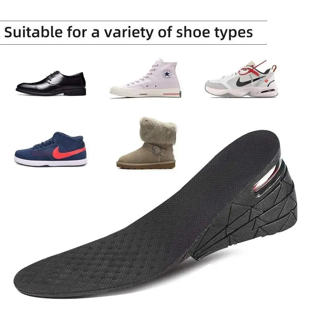 4-layer adjustable height insole