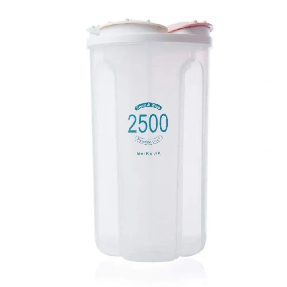 4-section airtight food container - kitchen tool
