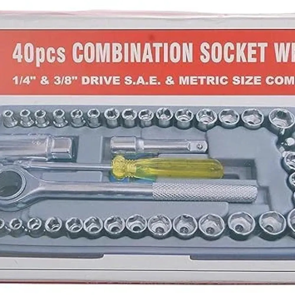40-in-1 car repair tool kit
