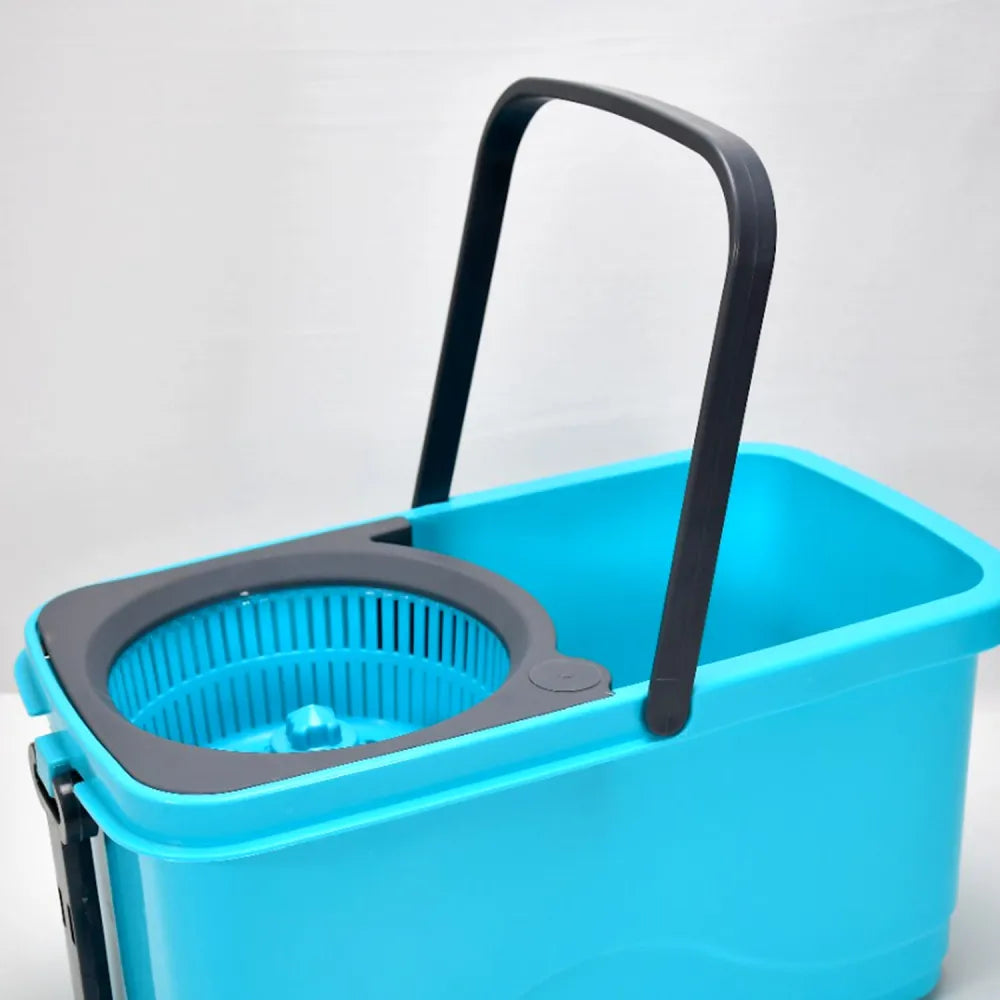 4028 quick spin mop plastic bucket floor cleaning easy wheels big with - home improvement