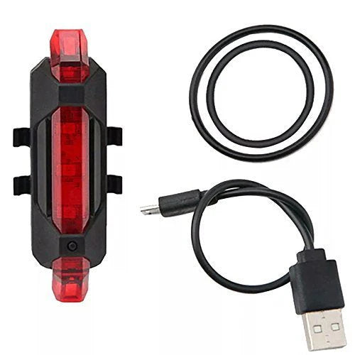 Rechargeable Bike Headlight (Red)