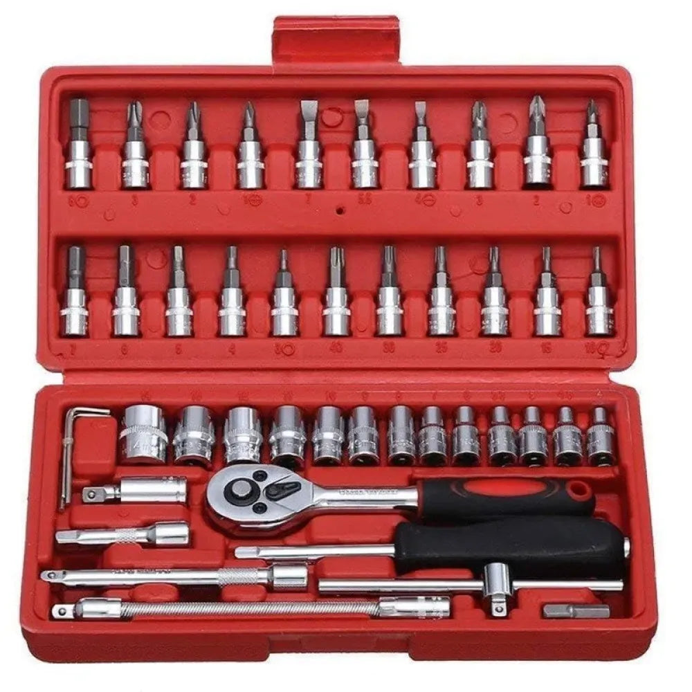 46-in-1 compact tool kit