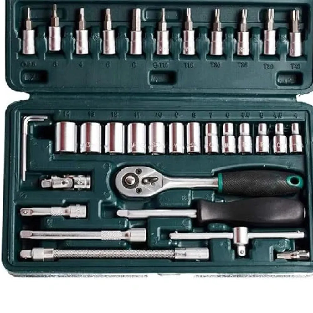 46-piece 1/4’’ socket set - hardware