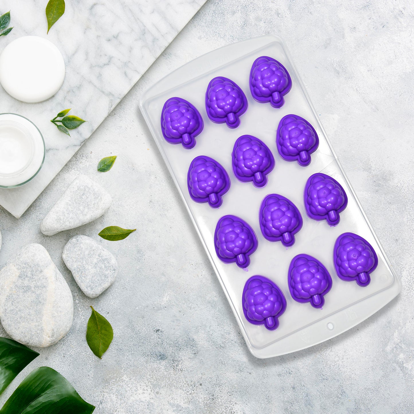 Easy-Release Silicone Ice Tray